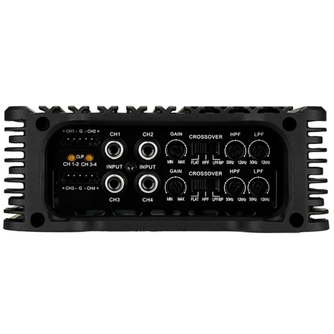 Deaf Bonce Avatar PS-180.4 4-Channel 180W RMS @ 4-Ohm Car Audio Amplifier