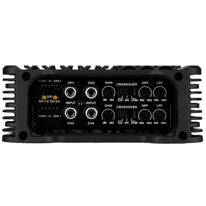 Deaf Bonce Avatar PS-180.4 4-Channel 180W RMS @ 4-Ohm Car Audio Amplifier