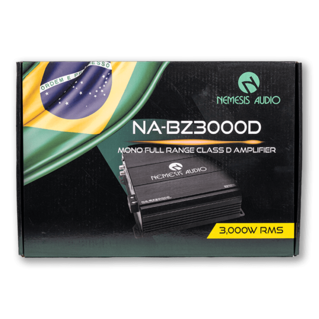 Nemesis Audio NA-BZ3000D Monoblock 3000W RMS Full-Range Class-D Car Amplifier