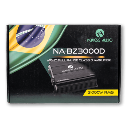 Nemesis Audio NA-BZ3000D Monoblock 3000W RMS Full-Range Class-D Car Amplifier