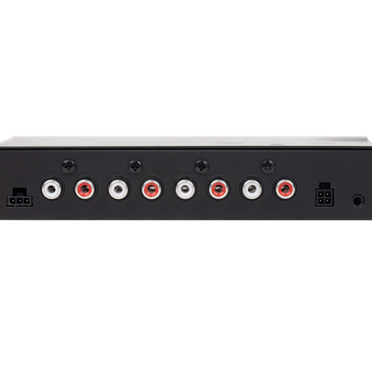 Crunch CREQ7B Car Audio 7-Band Parametric Equalizer with 9 Volt Line Driver