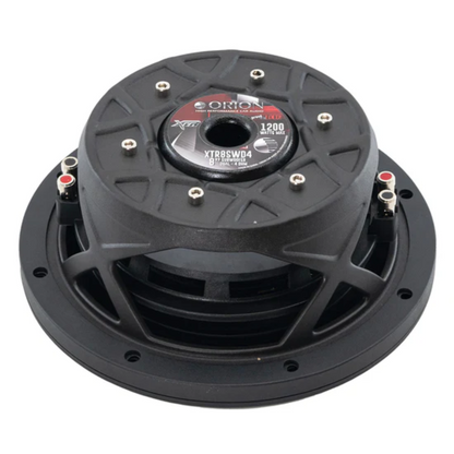 Orion XTR8SWD4 8" 1200W Max Dual 4-Ohm Voice Coil Car Audio Shallow Subwoofer