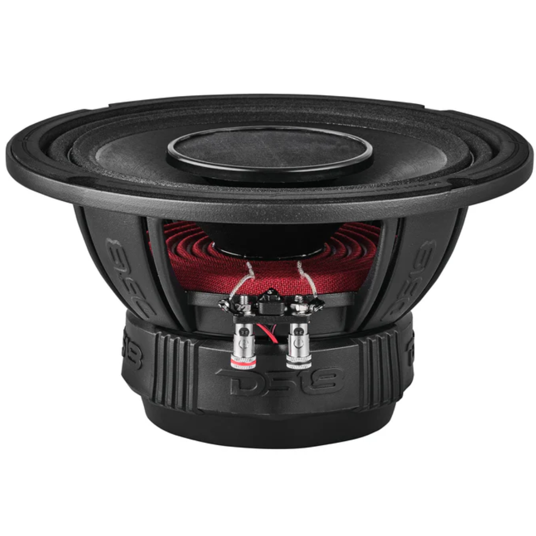 DS18 PRO-HY8.4B 8" 500W Max Coaxial Hybrid Mid-Range Speaker w/ Built-in Driver