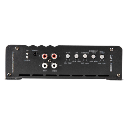 Power Acoustik CA1-5000D 1-CH Monoblock 5000W Max Class-D Car Audio Amplifier