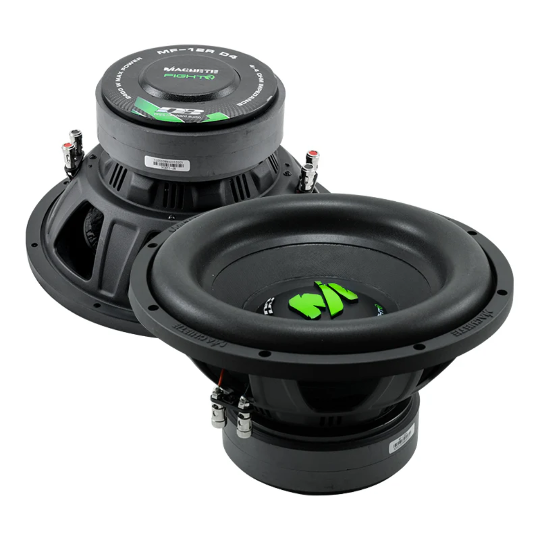 Deaf Bonce MF-12R D4 Machete 12" 2400W Max Dual 4-Ohm Voice Coil DVC Subwoofer