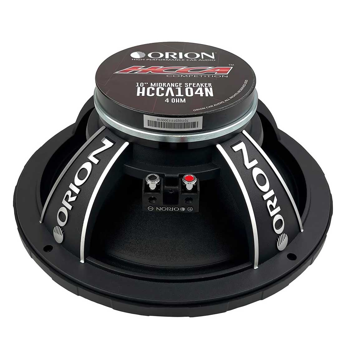 Orion HCCA104N 10" 2200W Max 4-Ohm Neodymium Car Audio Midrange Speaker