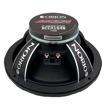 Orion HCCA104N 10" 2200W Max 4-Ohm Neodymium Car Audio Midrange Speaker