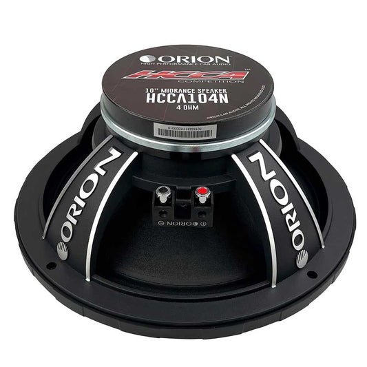 Orion HCCA104N 10" 2200W Max 4-Ohm Neodymium Car Audio Midrange Speaker