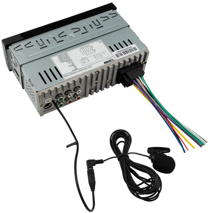 DS18 SDX1 1-DIN In-Dash Mechless Digital Media Bluetooth Receiver w/ Dual USB
