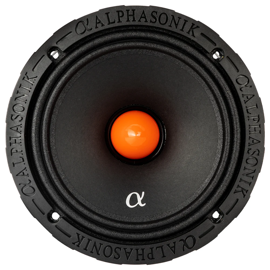 Alphasonik VCA654 6.5" 1400W Max 4-Ohm Car Audio Mid-Range Speakers (Pair)