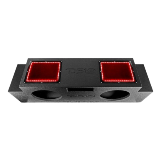 DS18 JSUB.2 2x 12" Empty Down-Firing Subwoofer Enclosure for Jeep JK/JKU/JL/JLU