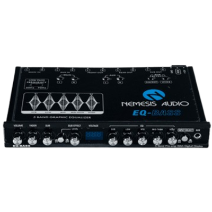 Nemesis Audio EQ-BASS 5-Band Graphic Equalizer with 8V Output