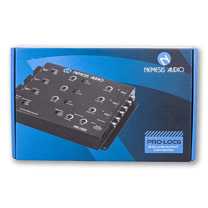 Nemesis Audio PRO-LOC6 400W Max Input 6-Channel Line Output Converter L.O.C