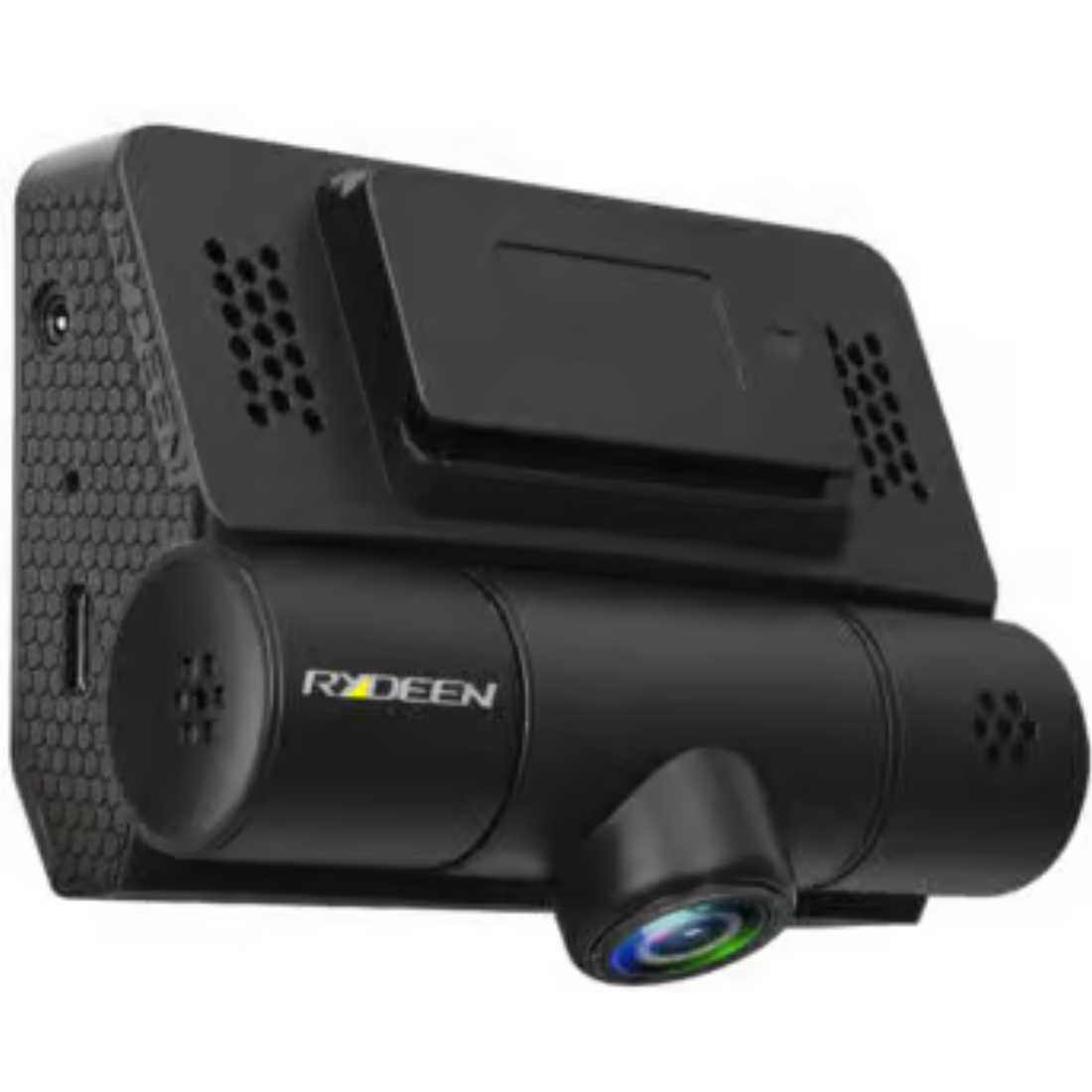 Rydeen MiNy360 360° 2K HD Dash Camera w/ Cigar Lighter USB-C 3" Touchscreen