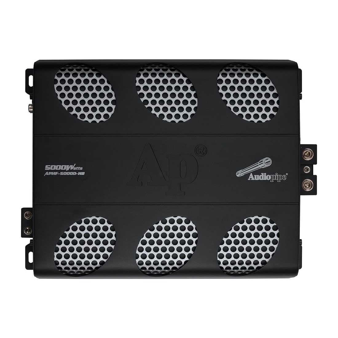 Audiopipe APHF-5000D-H2 Monoblock 5000W Max Full-Range Class-D Car Amplifier