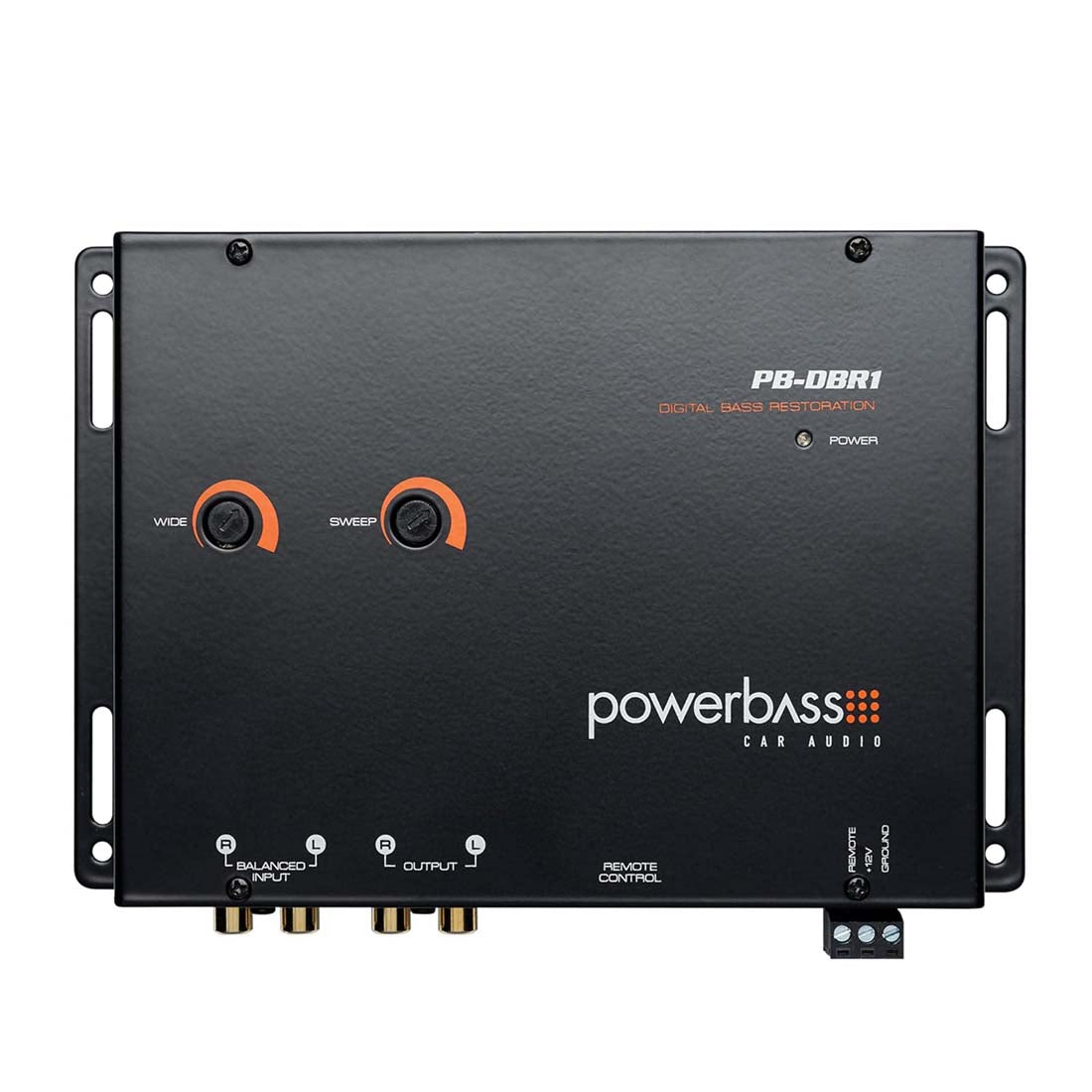 PowerBass PB-DBR1 Digital Bass Restoration Processor w/ Remote Control Knob