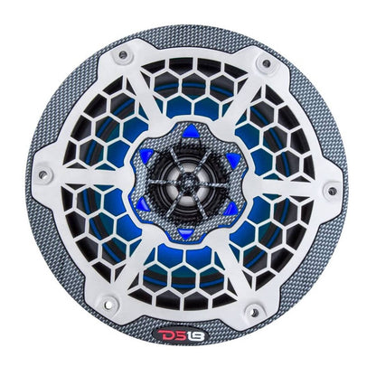 DS18 CF8 375 Watts Max 8" 2-Way Carbon Fiber Hydro Marine Speakers