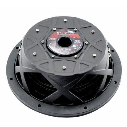 Orion XTR12SWD4 12" 2000W Max Dual 4-Ohm Voice Coil Car Audio Shallow Subwoofer