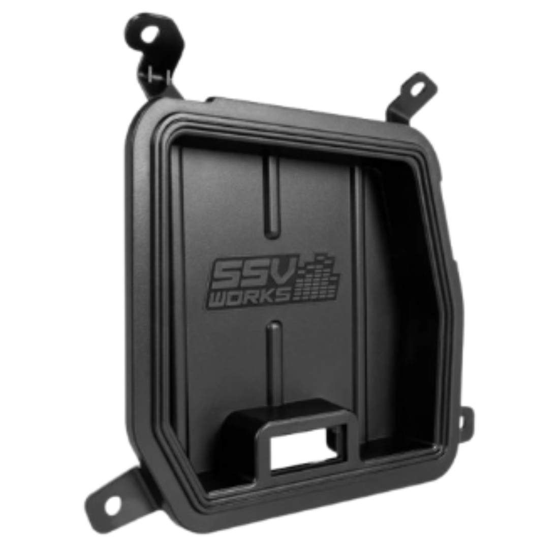 SSV Works 250-RZ6-UDP10U 10" Empty Under-Dash Sub Enclosure for RZR Pro R/S/XP