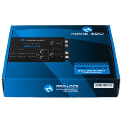 Nemesis Audio PRO-LOC2 400W Max 2-Channel Active Line Output Converter L.O.C