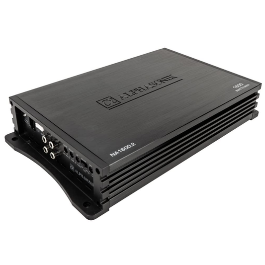Alphasonik NA1600.2 Neuron Series 2-Channel 1600W Max Class-A/B Car Amplifier