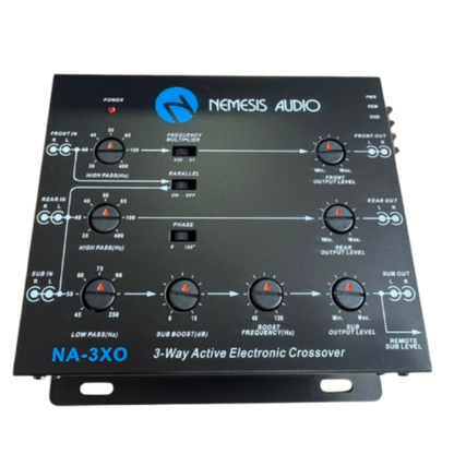 Nemesis Audio NA-3XO 3-Way Active Electronic Crossover with Remote Sub Level