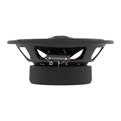 DS18 ZXI-654 6.5" 2-Way 240W Max 4-Ohm Car Audio Coaxial Speakers w/ Kevlar Cone