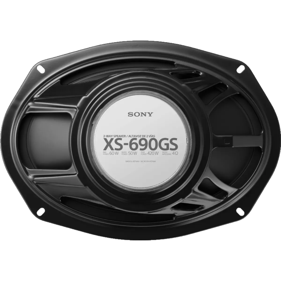Sony XS-690GS 6" x 9" 2-Way 420W Peak 4-Ohm Coaxial Car Audio Speakers (Pair)