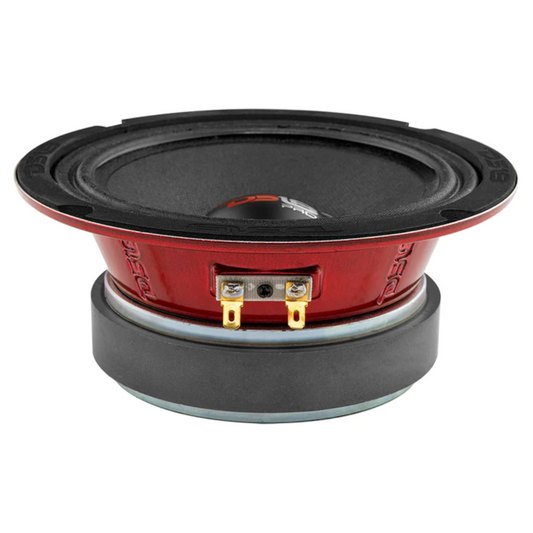 DS18 PRO-X6MSE 6.5" 500W Max 8-Ohms Sealed Back Midrange Car Audio Loudspeaker