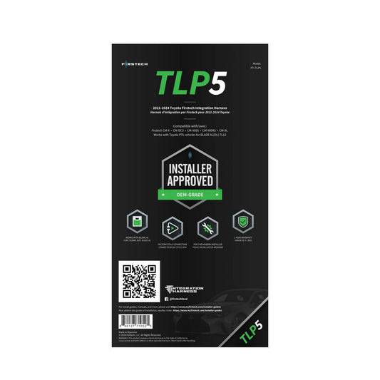 Firstech FTI-TLP5 FTI T-Harness for 2021-24 Toyota PTS w/ Blade AL(DL)-TL12