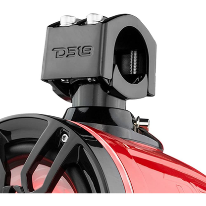 DS18 NXL-X6TP/RD 6.5" 300W Max 4-Ohm Marine Powersports RGB Tower Speakers (RED)