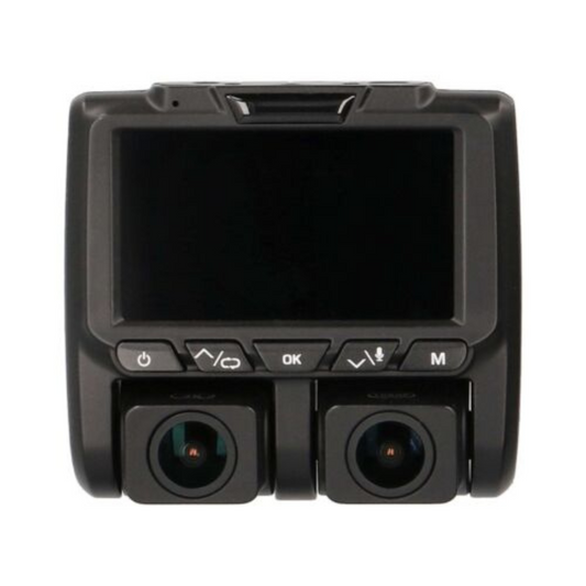 iBeam TE-DVR-DL4K 4K Dual-View Dash Camera w/ DVR & 3" Built-in Viewing Screen