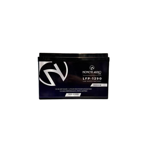 Nemesis Audio LFP-1290 12V 90 Amp Hours 10,000 Watts Car Audio Lithium Battery