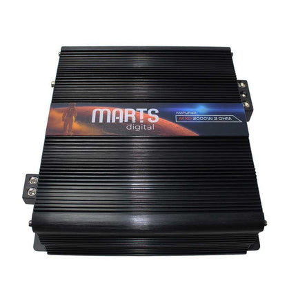 Marts Digital MXD-2000-2 Monoblock 2000W RMS 2-Ohm Full-Range Class-D Amplifier