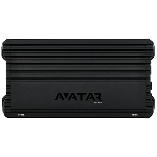 Deaf Bonce Avatar PS-180.4 4-Channel 180W RMS @ 4-Ohm Car Audio Amplifier