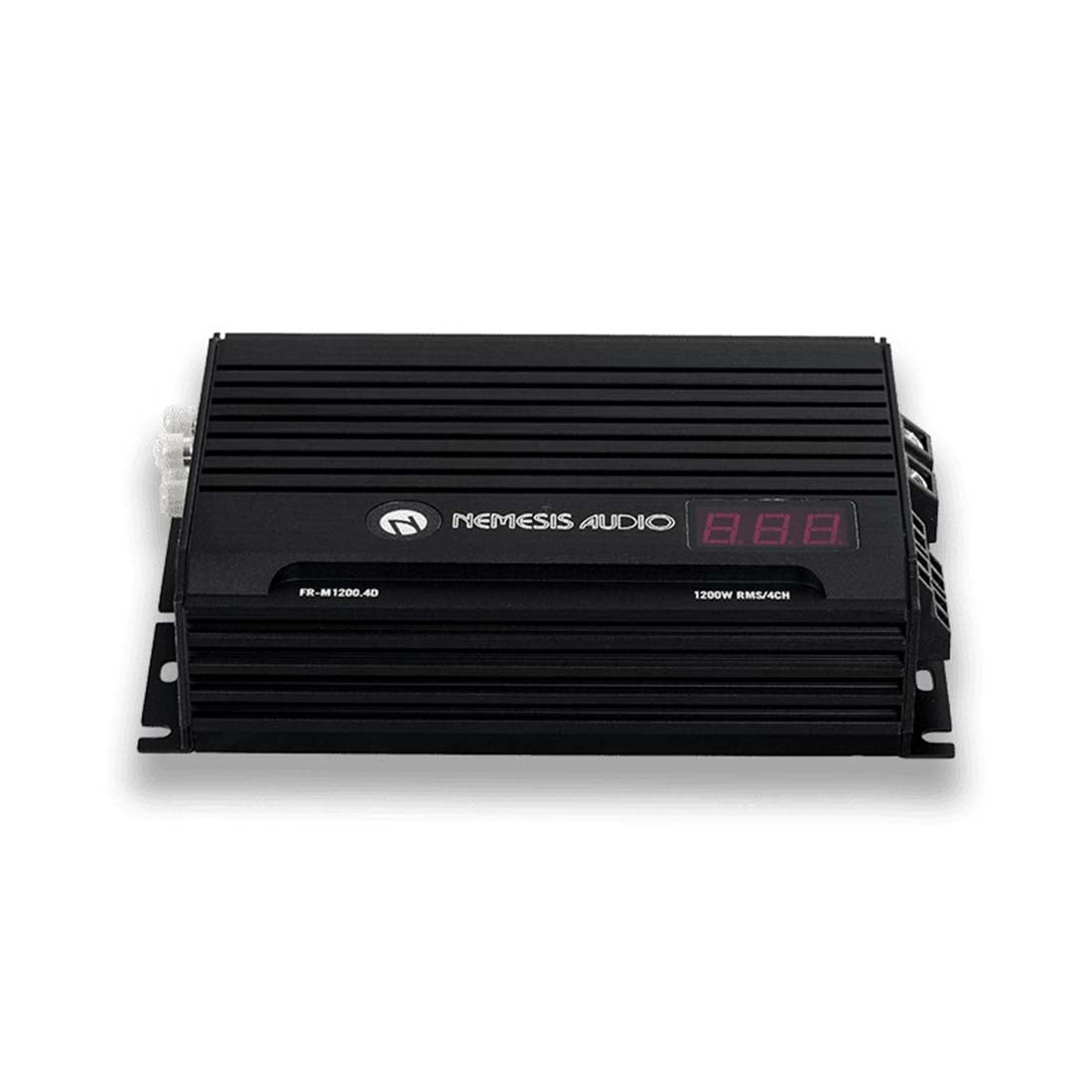 Nemesis Audio FR-M1200.4D 4-Channel 1200W RMS Full-Range Class-D Car Amplifier