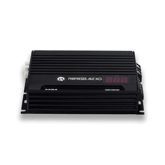Nemesis Audio FR-M1200.4D 4-Channel 1200W RMS Full-Range Class-D Car Amplifier
