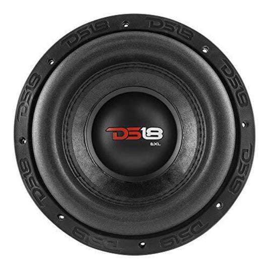 DS18 EXL-X8.2D 8" 1200W Max Dual 2-Ohm Voice Coils DVC Car Audio Subwoofer