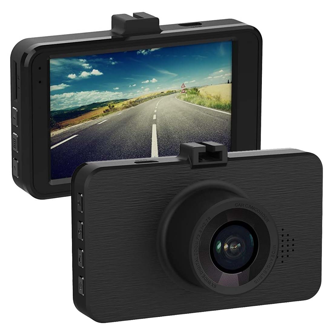 Boyo Vision VTR114 Full HD Dash Camera Recorder with 3" LCD Screen Display