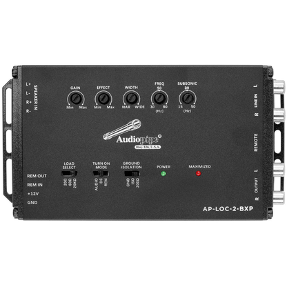 Audiopipe AP-LOC-2-BXP Bass Xpander Restoration Line Output Converter w/ Driver