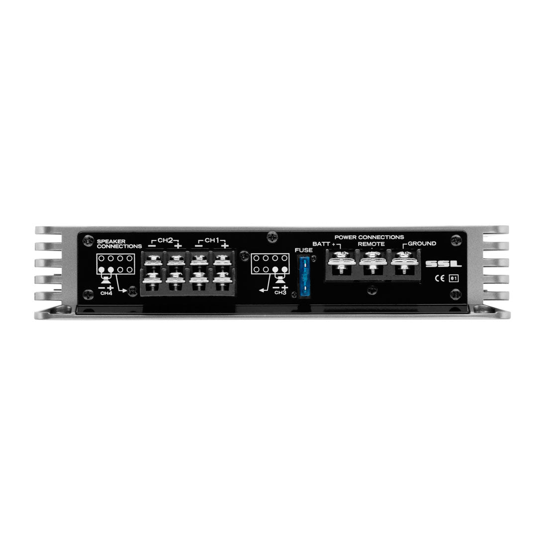Sound Storm Lab EV4.400 400 W Max 4-Channel Class A/B Stereo Car Audio Amplifier