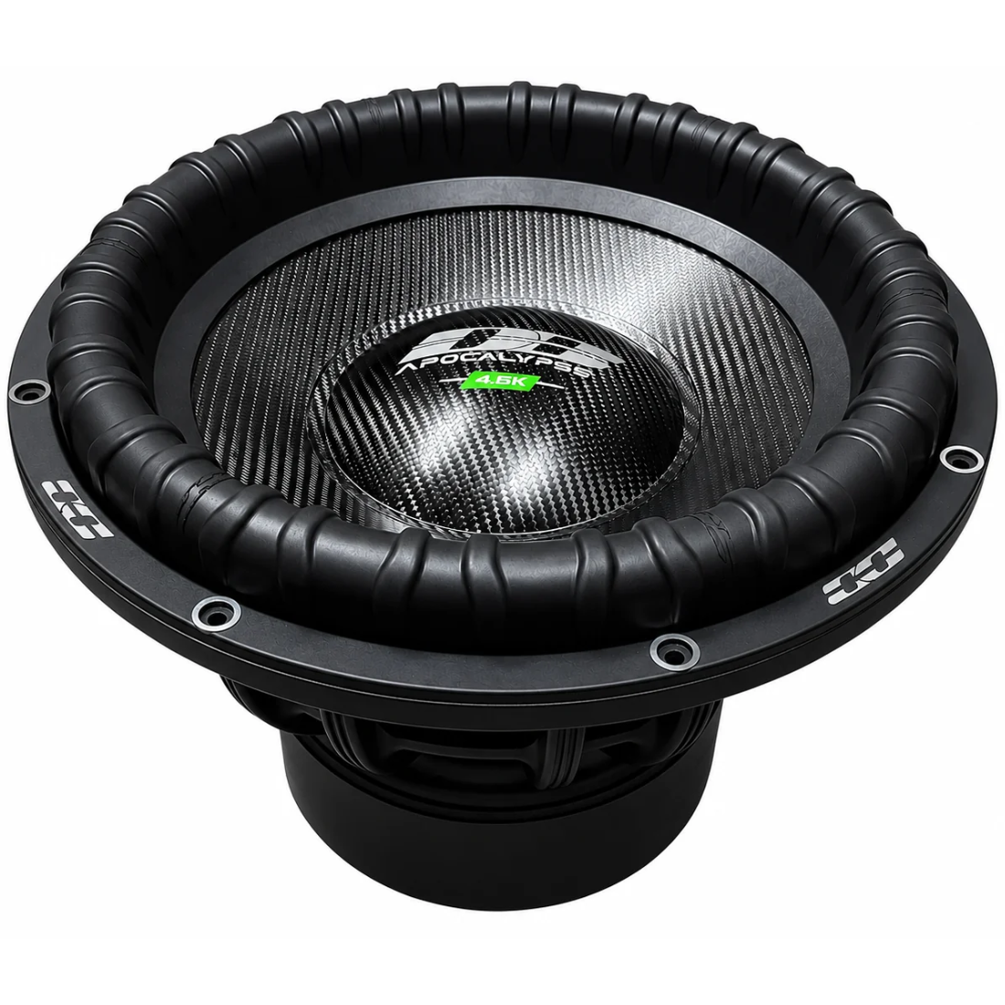 Deaf Bonce DB-4.5K 15" 9000W Max Dual 2-Ohm Voice Coil DVC Car Audio Subwoofer