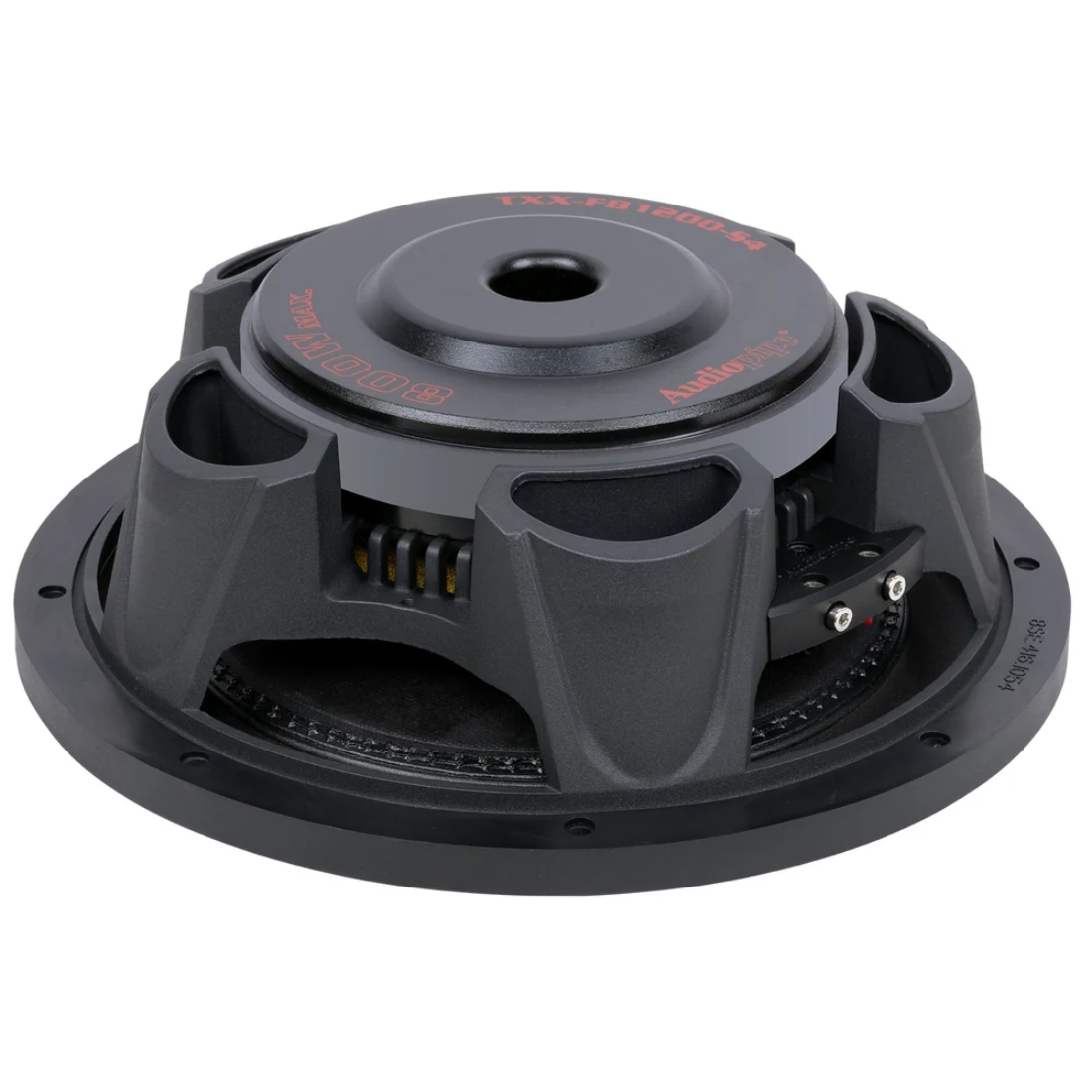 Audiopipe TXX-FB1200-S4 12" 800W Peak Single 4-Ohm Shallow Mount Car Subwoofer