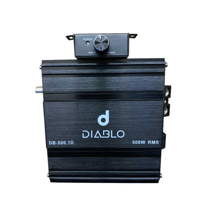 Diablo DB-500.1D Monoblock 500W RMS Full-Range Super Mini Class-D Amplifier