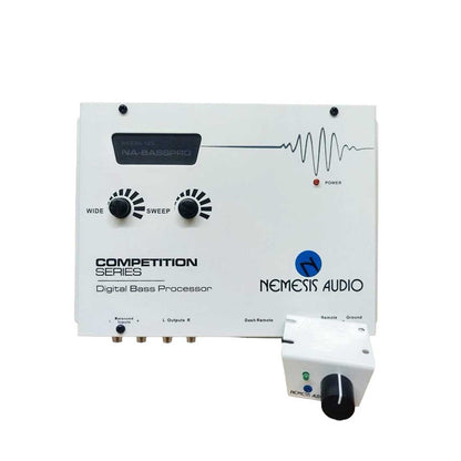 Nemesis Audio NA-BASSPRO (White) Digital Bass Processor with Bass Knob