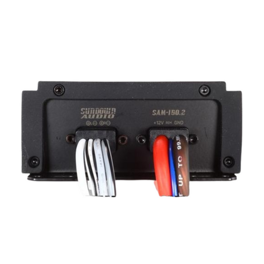 Sundown Audio SAM-150.2 2-Channel 300W Marine Powersports Micro Amplifier