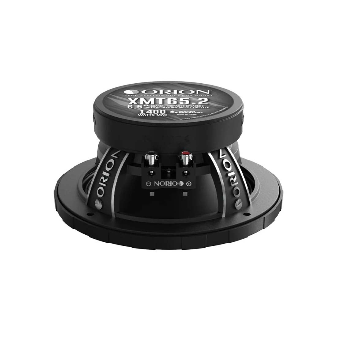 Orion XMT65.2 6.5" 1400W Max 2-Ohm Water-Resistant Midrange Speakers (Pair)