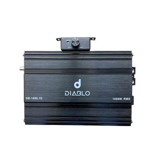 Diablo DB-1600.1D 1-CH Monoblock 1600W RMS Full-Range Class-D Mini Amplifier