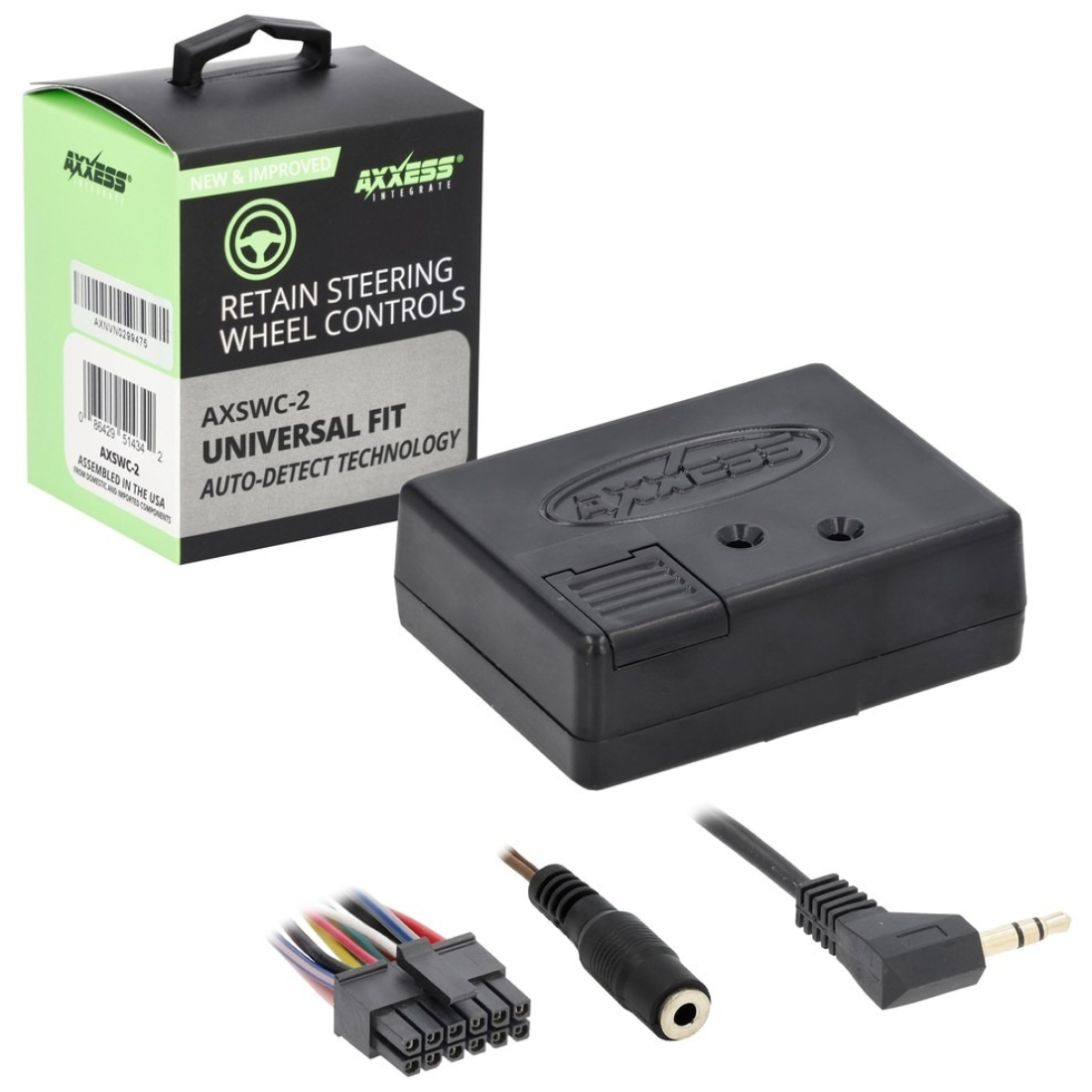 Axxess AXSWC-2 Universal Steering Wheel Control Data Interface & Wiring Harness