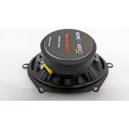 Nemesis Audio NA-57PRO 5" x 7" 2-Way 240W RMS 4-Ohm Car Stereo Midrange Speakers